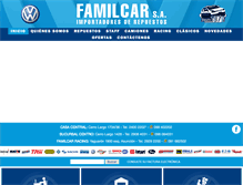 Tablet Screenshot of familcar.com